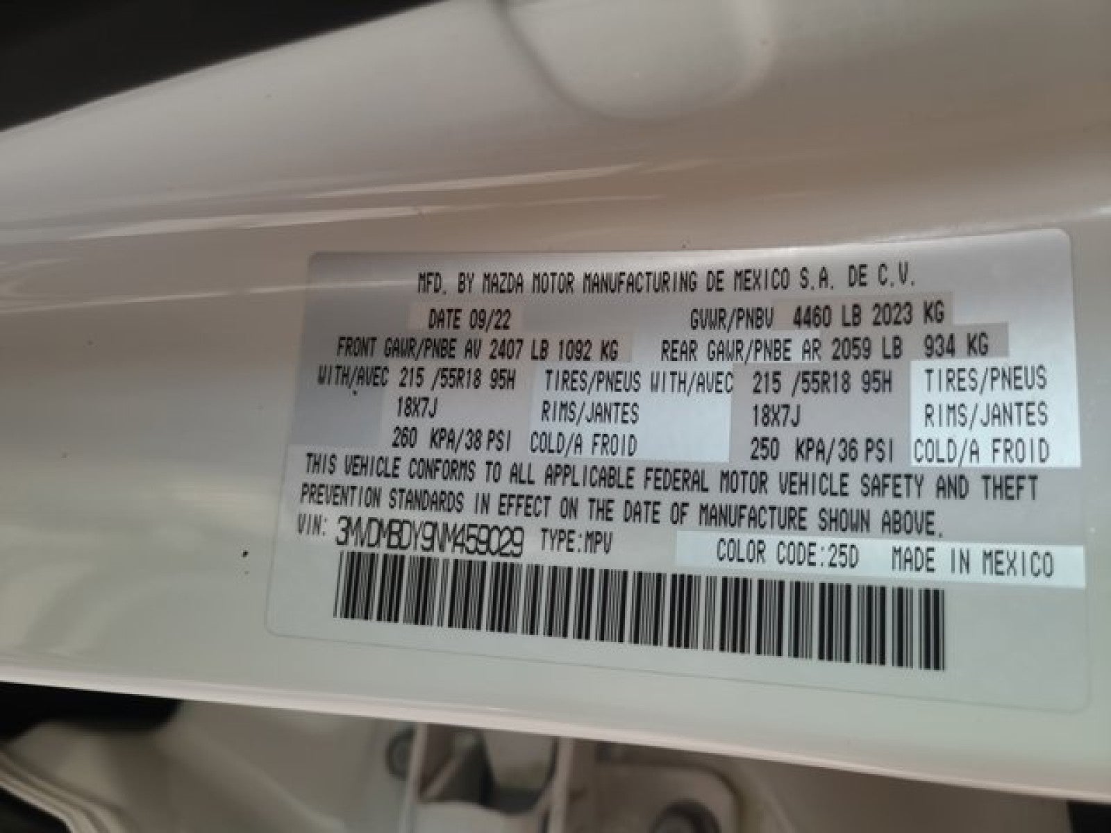 2022 Mazda Mazda CX-30 2.5 Turbo Premium Package AWD