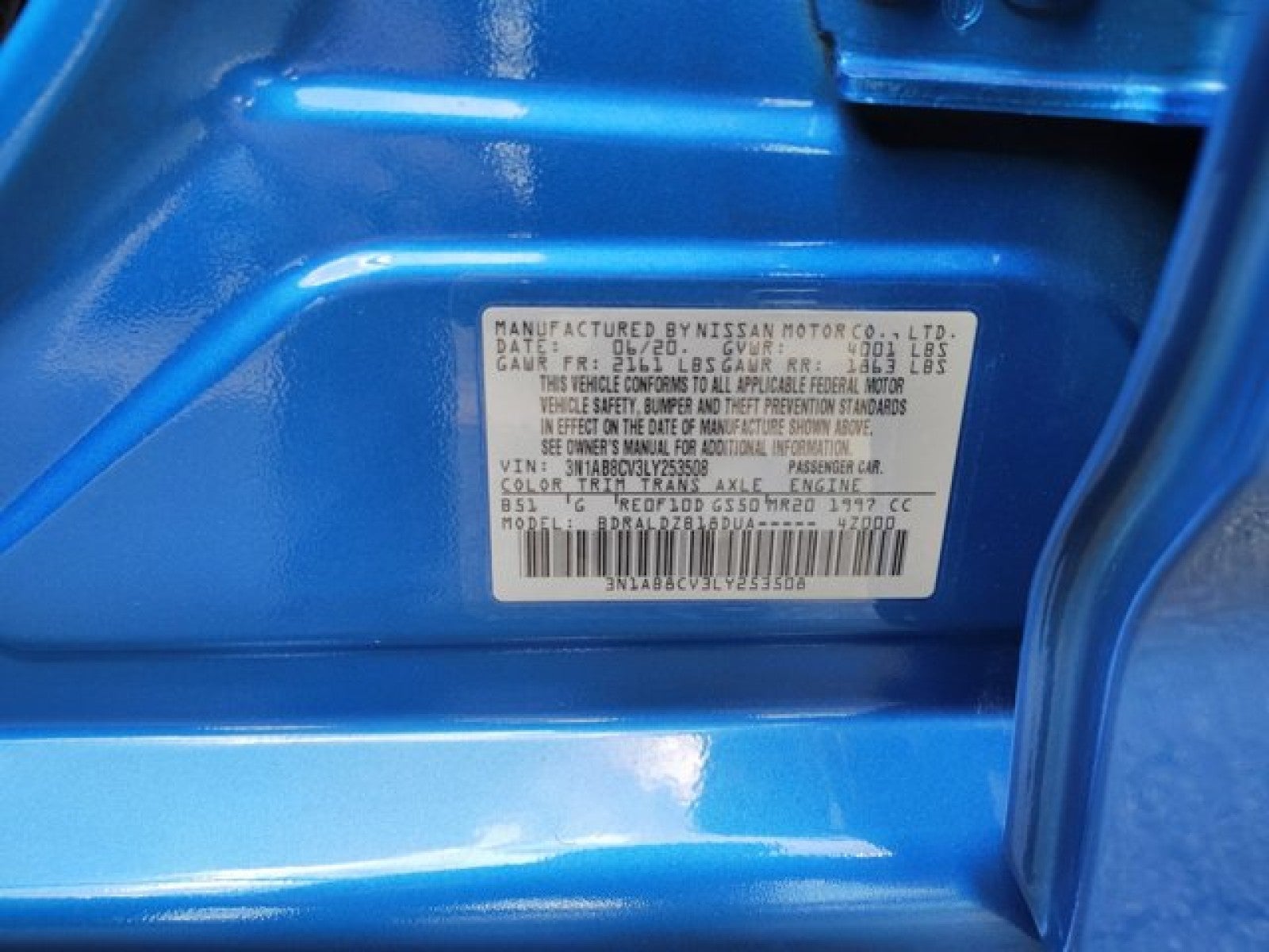 2020 Nissan Sentra SV