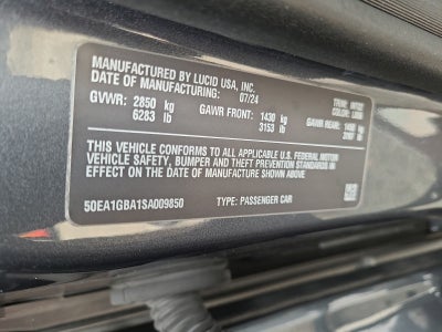 2025 Lucid Air Grand Touring AWD | Dream Drive Pro