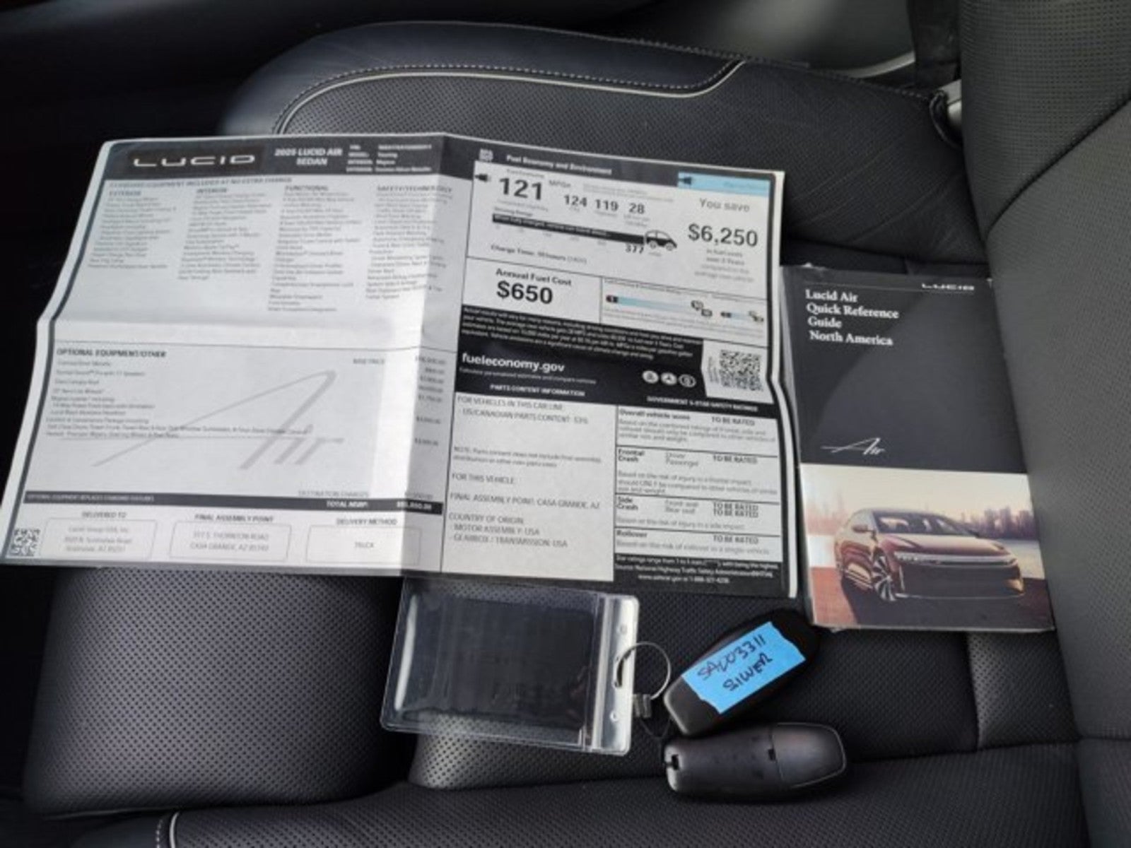 2025 Lucid Air Touring AWD | Glass Canopy, Surreal Sound Pro
