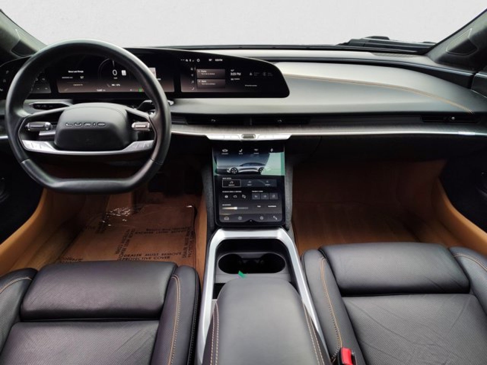 2024 Lucid Air Touring AWD | Tahoe interior, 20 Stealth Wheels