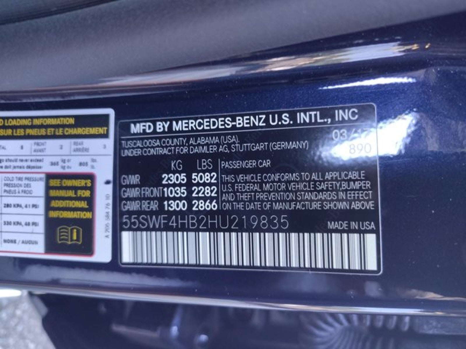 2017 Mercedes-Benz C-Class C 350e | P3 Package, Pano Roof