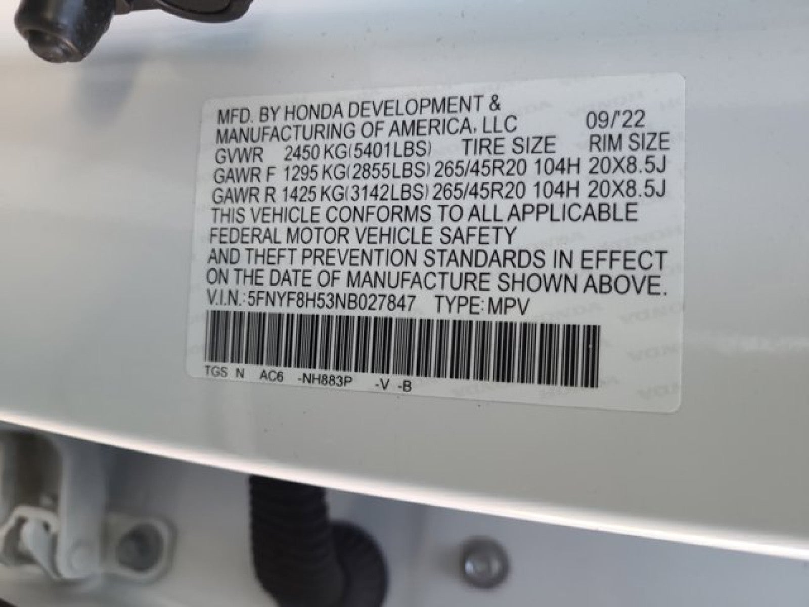 2022 Honda Passport EX-L AWD