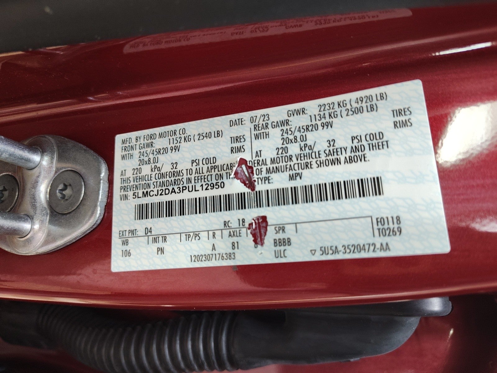 2023 Lincoln Corsair Reserve AWD