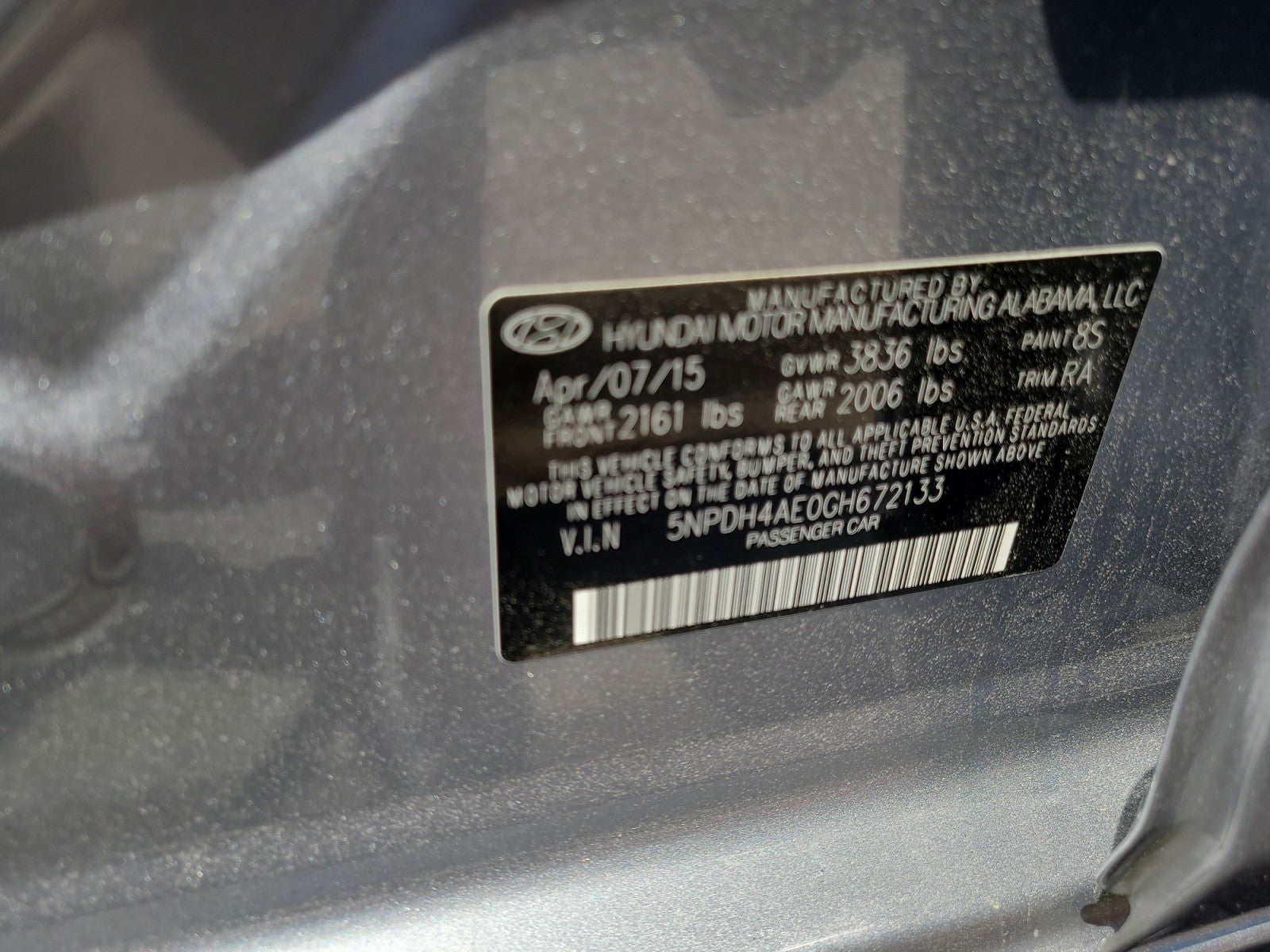 2016 Hyundai Elantra SE