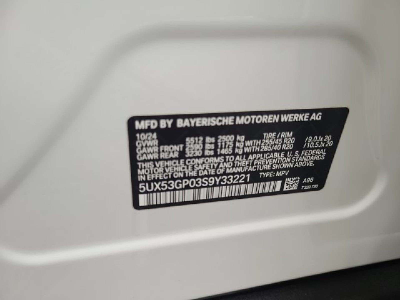 2025 BMW X3 30 xDrive, Drive assist, pearl paint