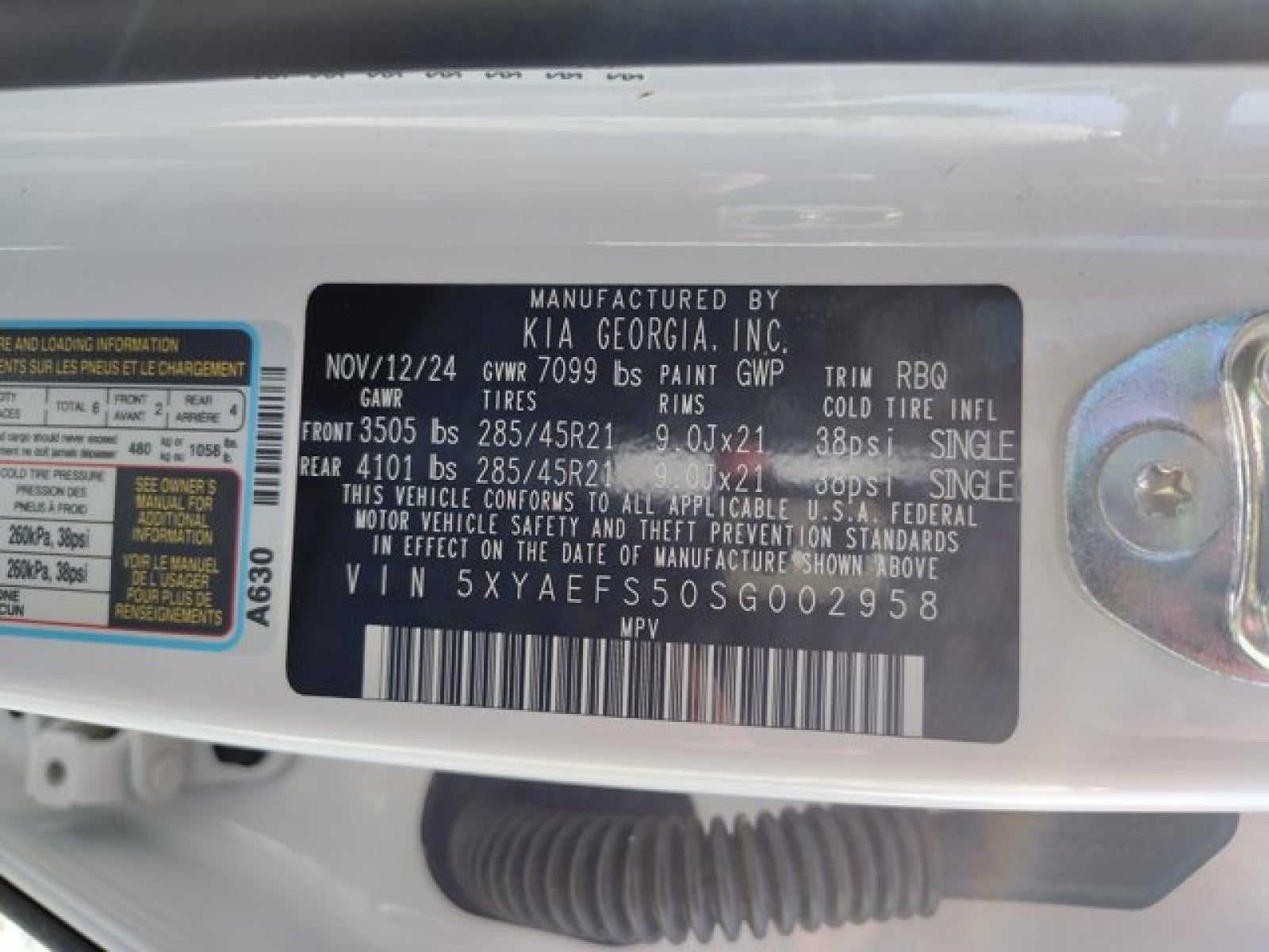 2025 Kia EV9 GT-Line AWD | VIP Seating