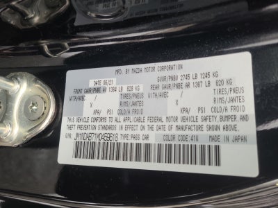 2021 Mazda Mazda MX-5 Miata Sport