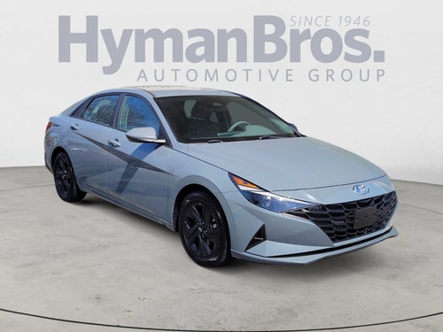 2022 Hyundai Elantra Hybrid Blue
