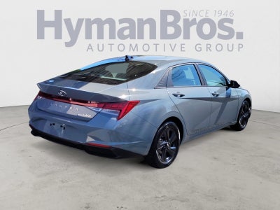 2022 Hyundai Elantra Hybrid Blue