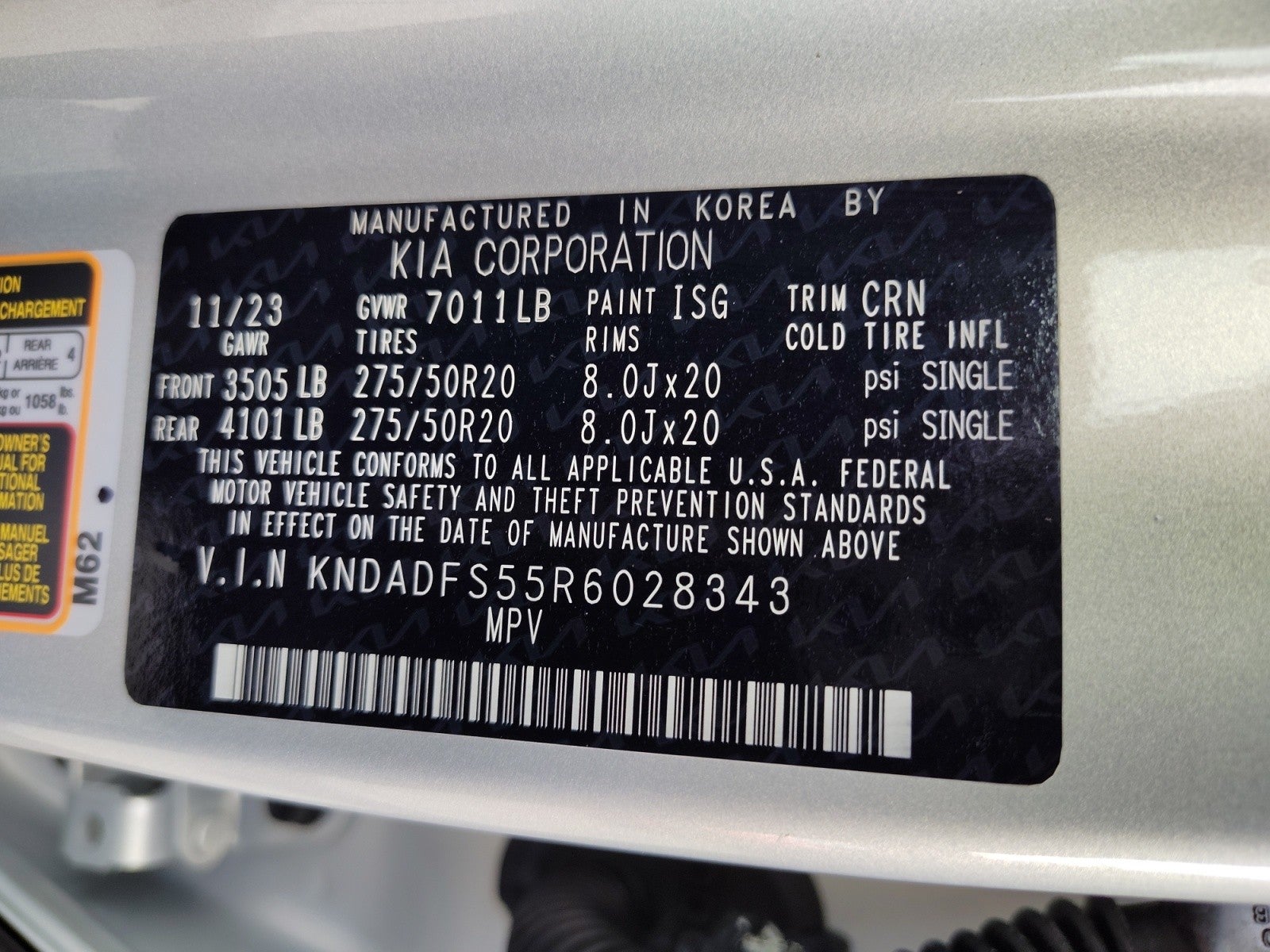 2024 Kia EV9 Land | VIP Seating, Towing Package