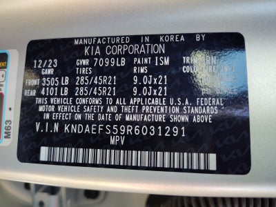 2024 Kia EV9 GT-Line AWD | VIP Seating