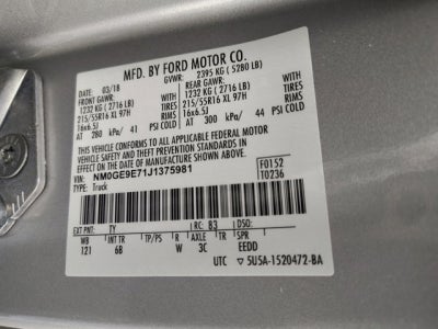 2018 Ford Transit Connect Wagon XL LWB