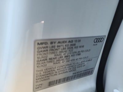 2021 Audi Q8 Premium Plus | S line Plus