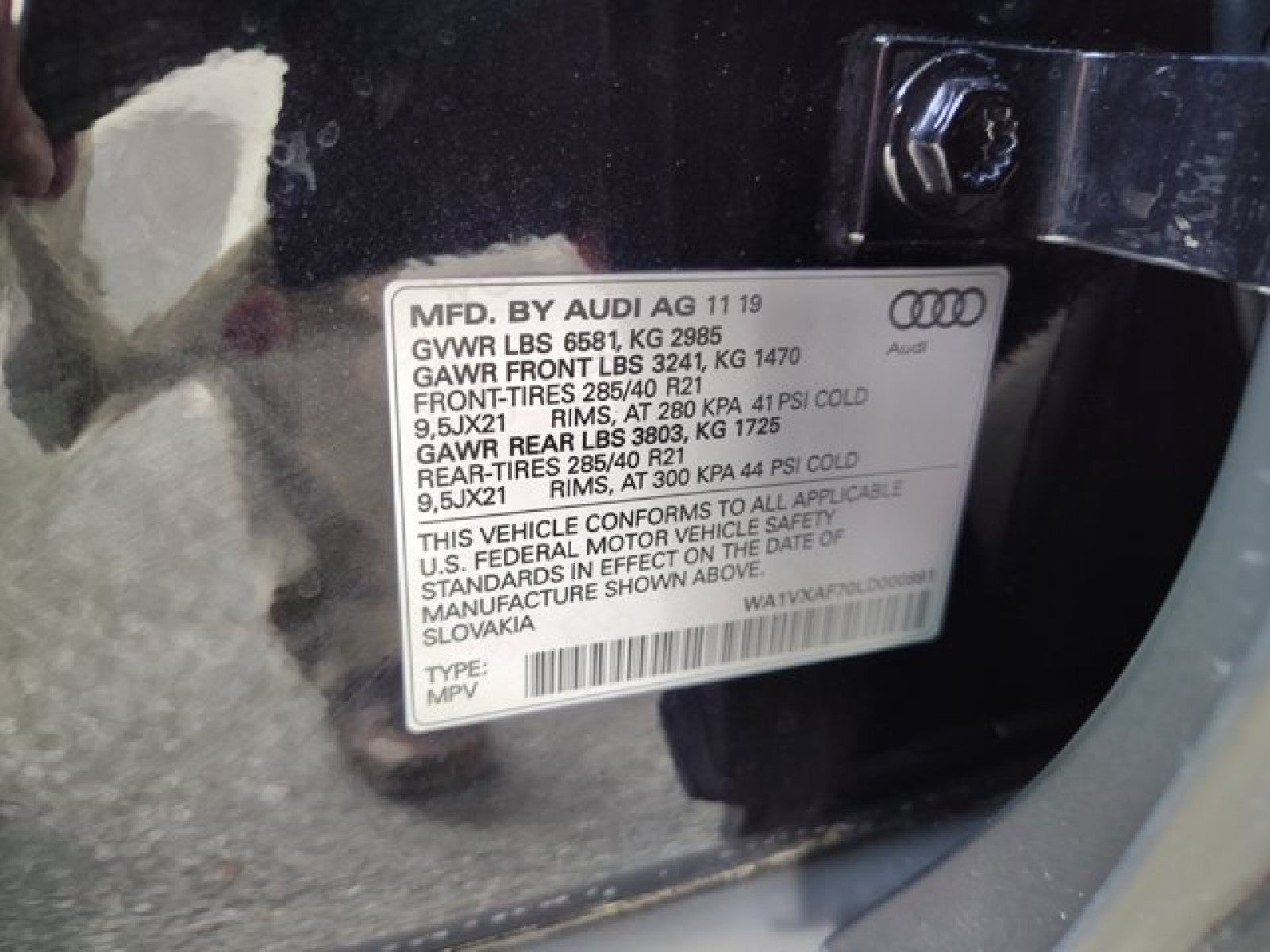 2020 Audi Q7 Prestige | Black Optic