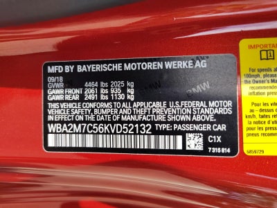 2019 BMW 2 Series 230i Convertible