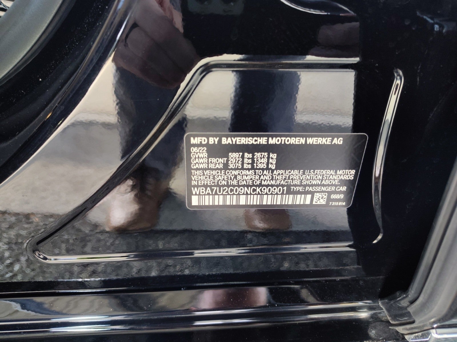 2022 BMW 7 Series 750i xDrive | Lux rear seating, Entertainment, $118k MSRP