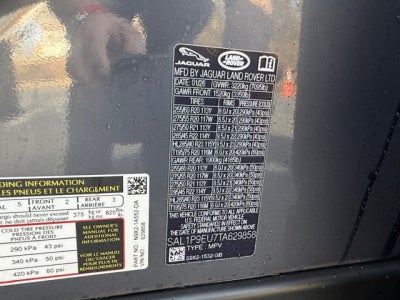 2026 Land Rover Range Rover Sport SE