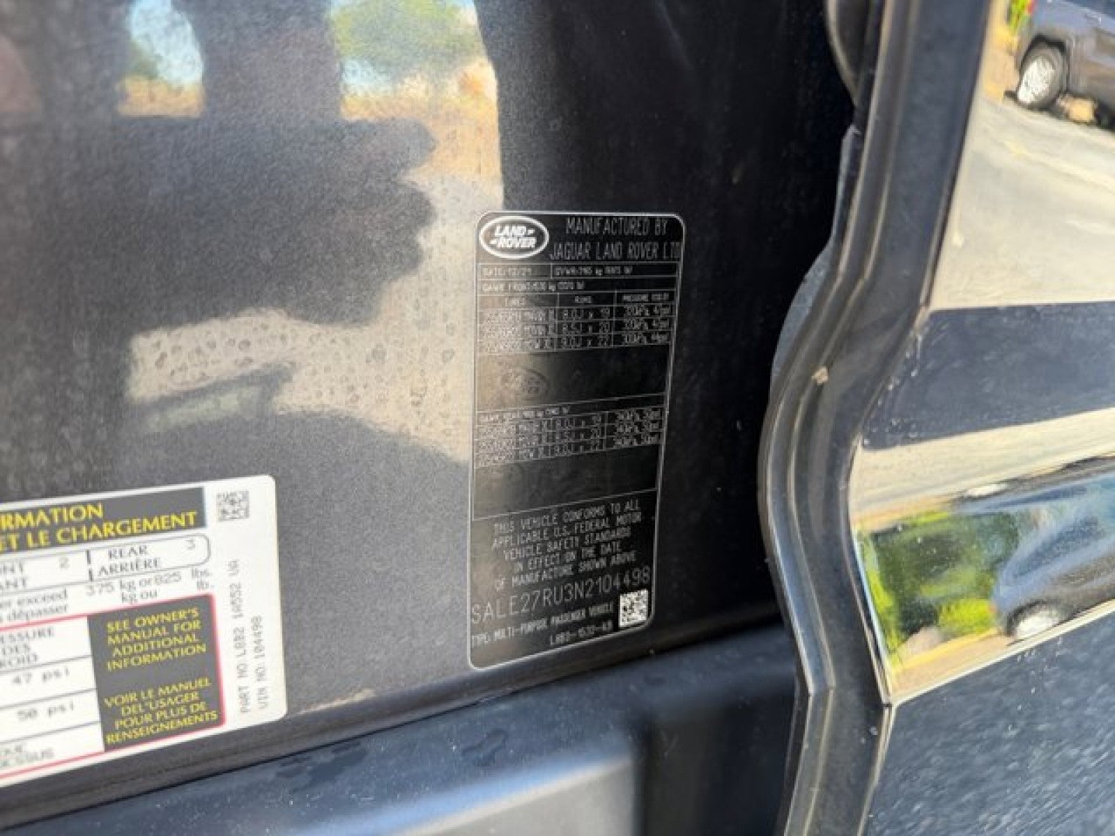 2022 Land Rover Defender X-Dynamic SE