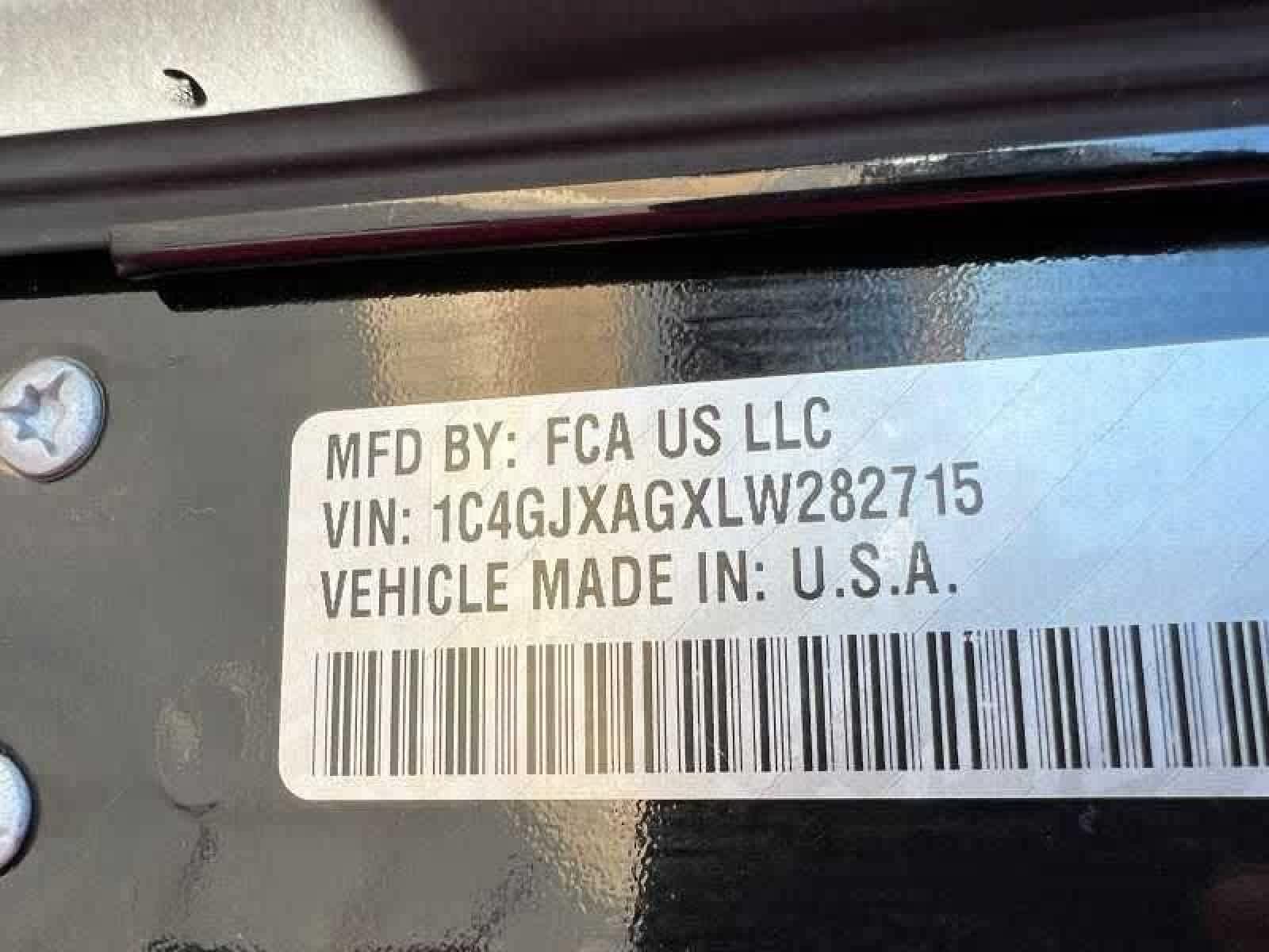 2020 Jeep Wrangler Sport