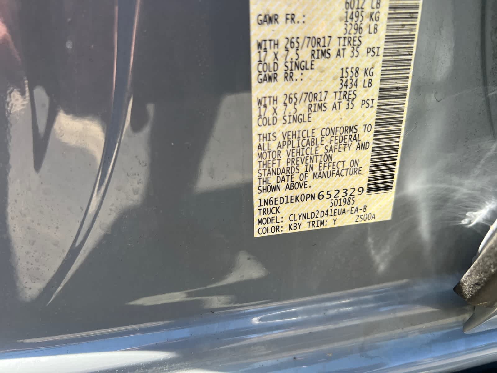 2023 Nissan Frontier PRO-4X