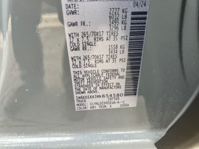 2024 Nissan Frontier PRO-4X