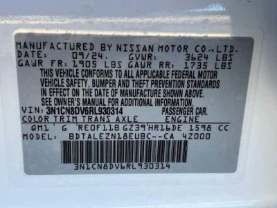 2024 Nissan Versa S
