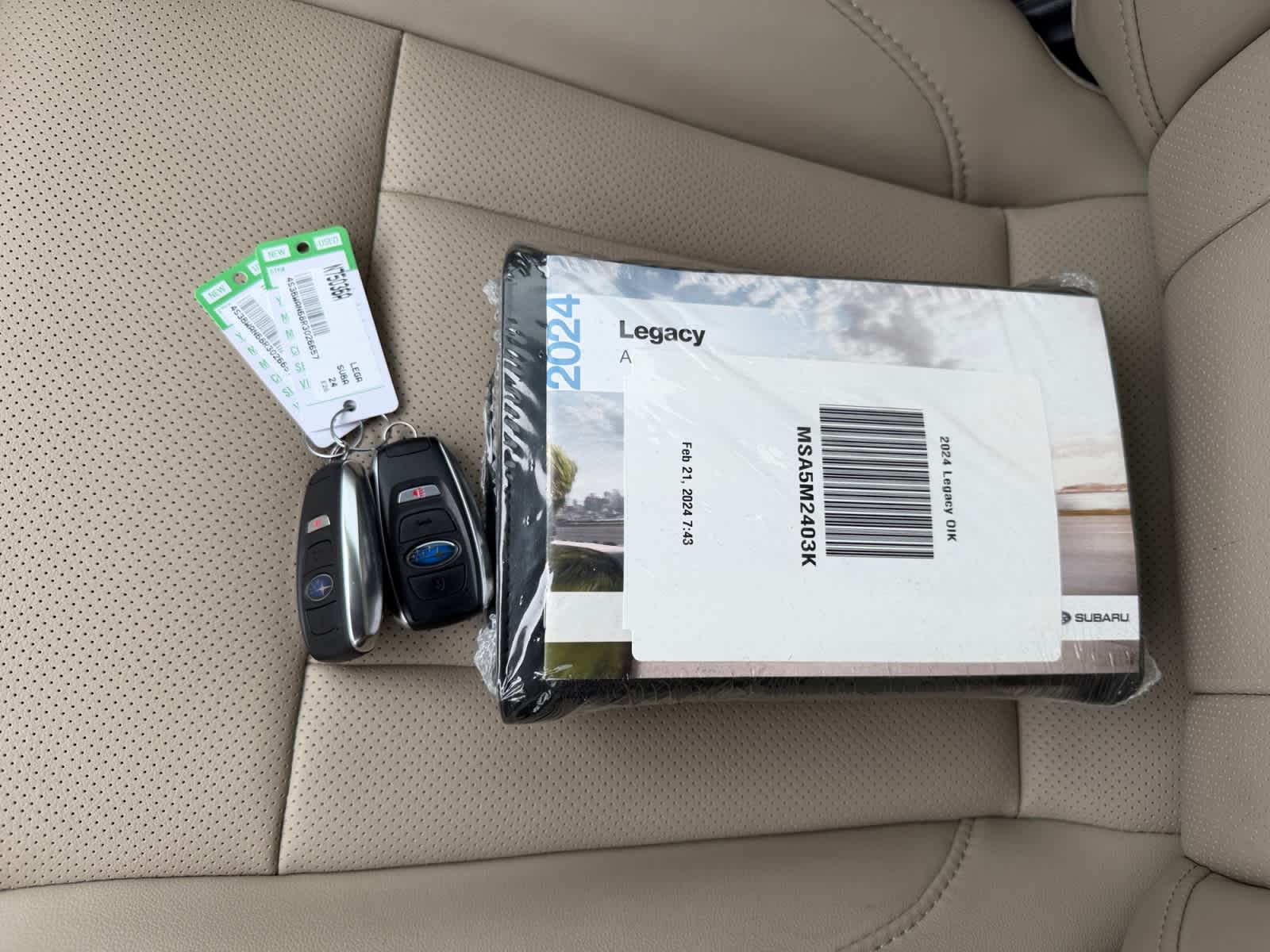 2024 Subaru Legacy Limited