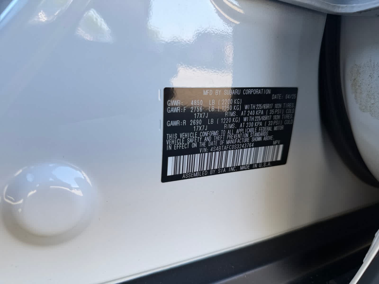 2025 Subaru Outback Premium