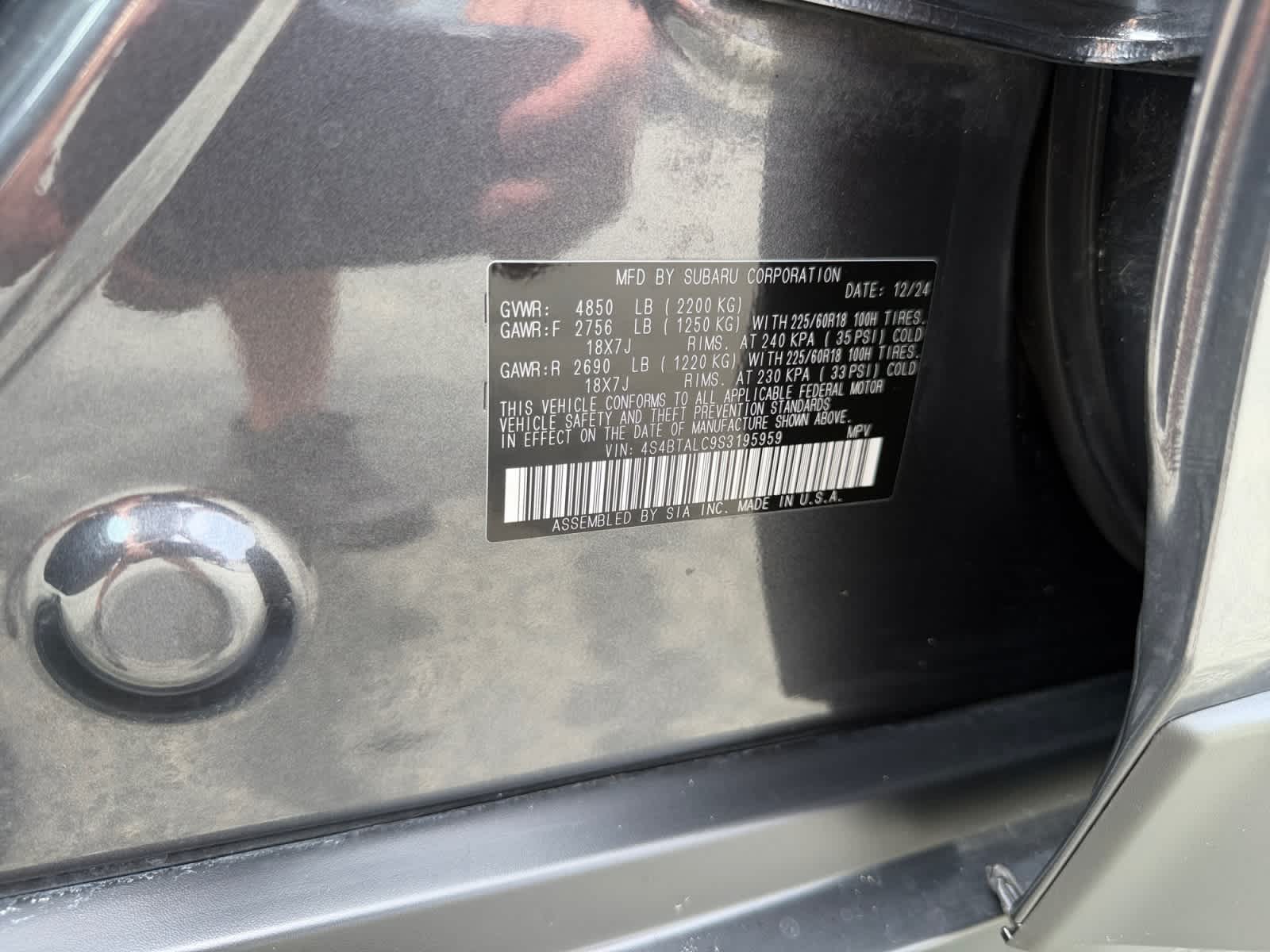 2025 Subaru Outback Onyx Edition