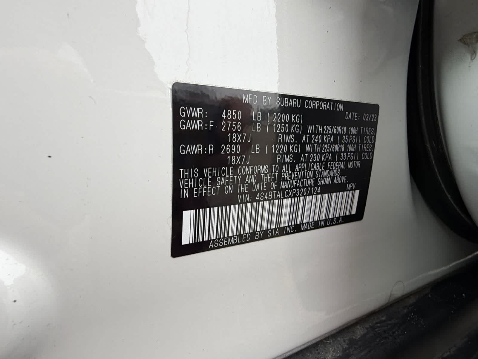 2023 Subaru Outback Onyx Edition