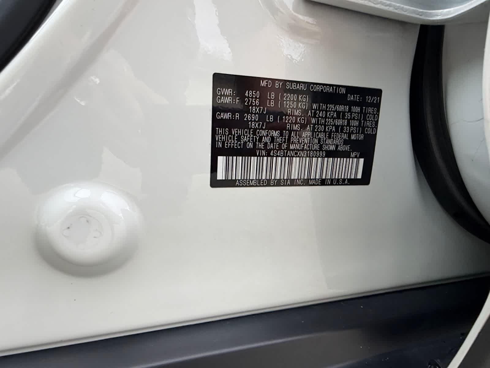 2022 Subaru Outback Limited