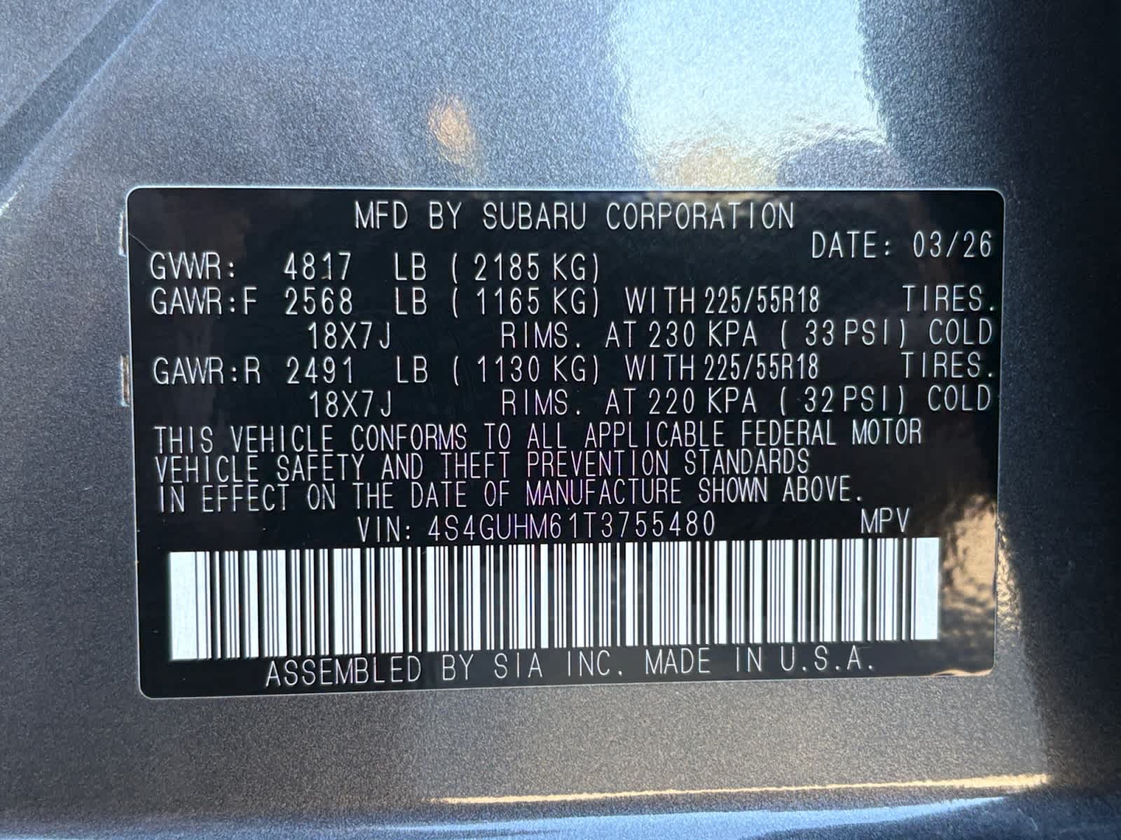 2026 Subaru Crosstrek Limited