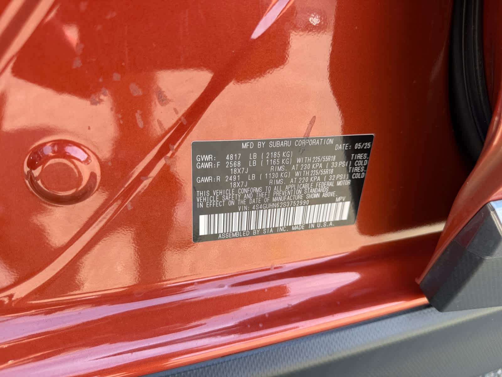 2025 Subaru Crosstrek Limited