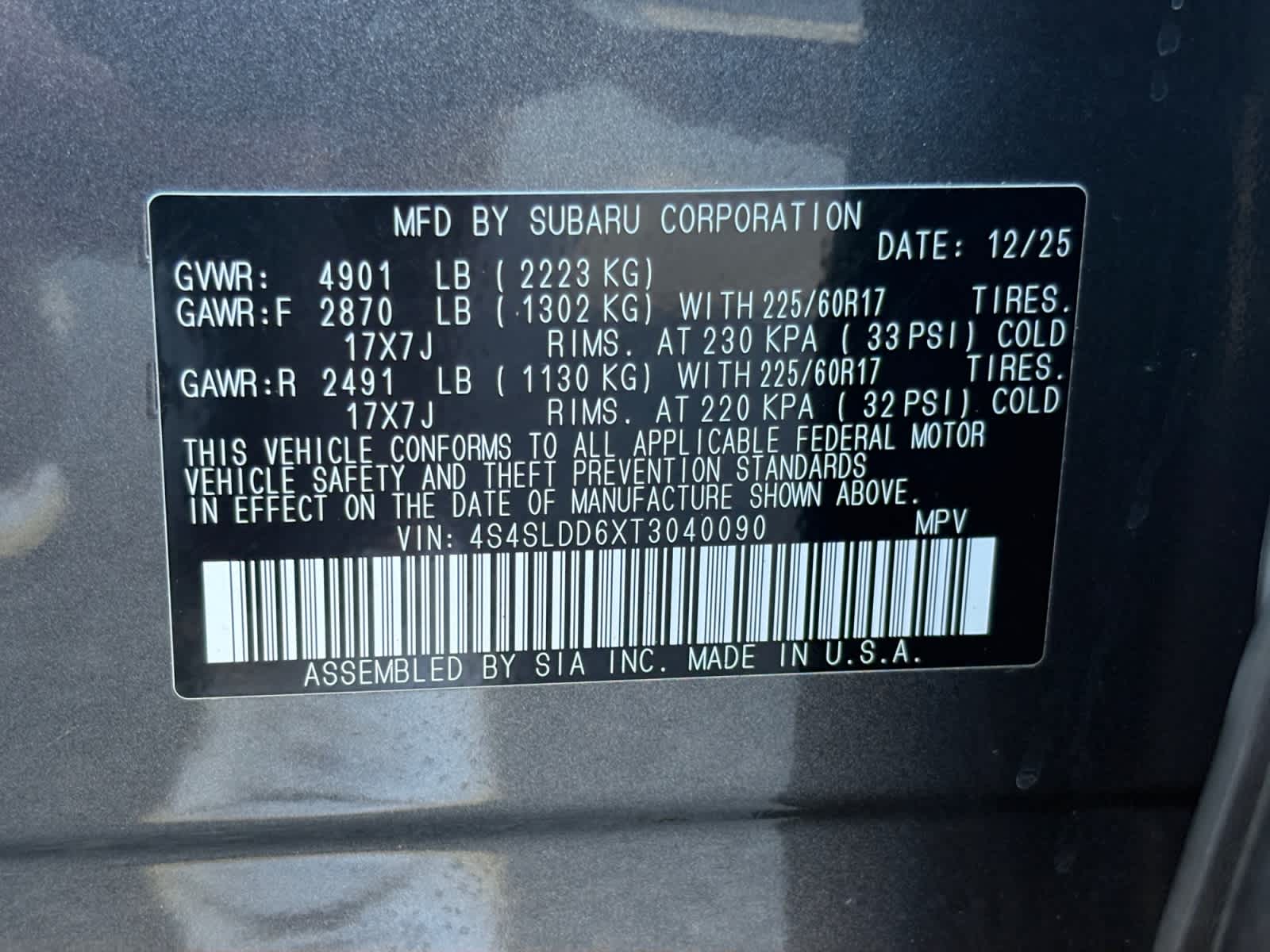 2026 Subaru Forester Premium