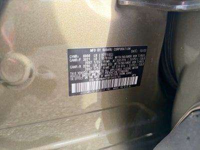 2023 Subaru Ascent Onyx Edition Limited