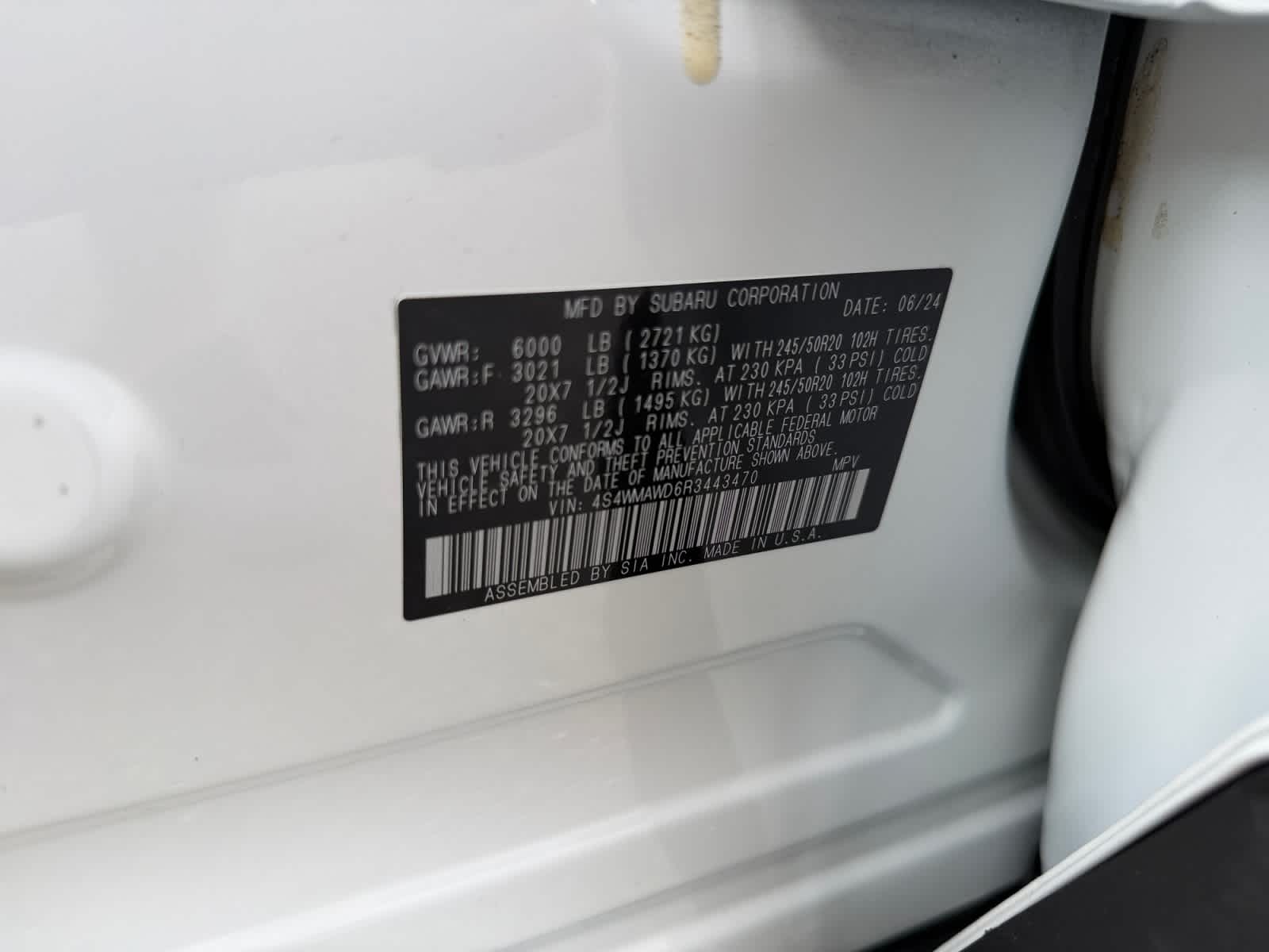 2024 Subaru Ascent Touring