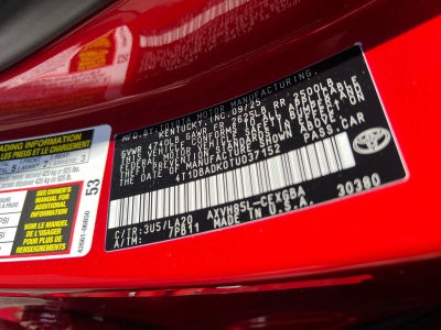 2026 Toyota Camry XLE