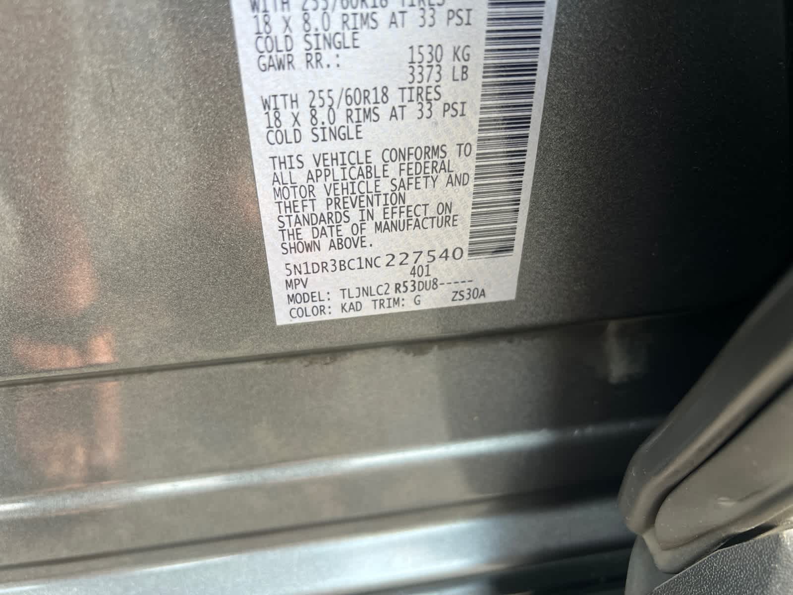 2022 Nissan Pathfinder SV