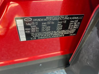 2022 Hyundai Santa Fe Limited