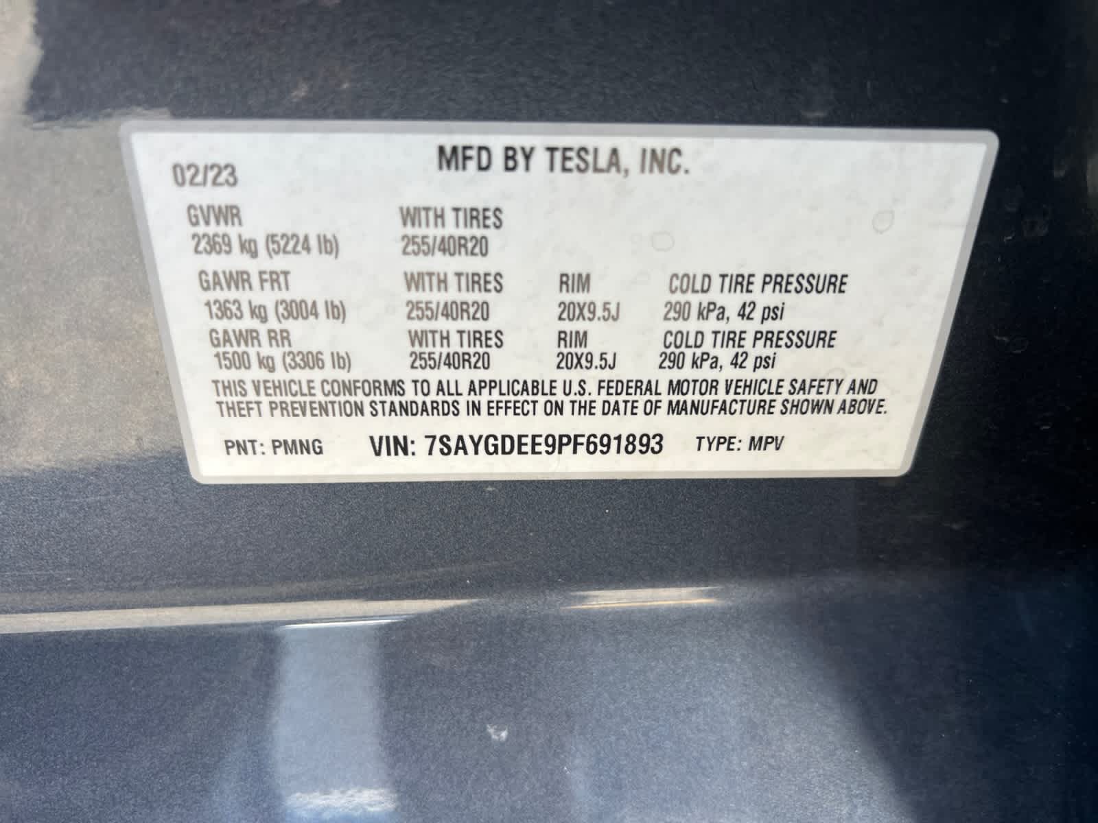 2023 Tesla Model Y Long Range