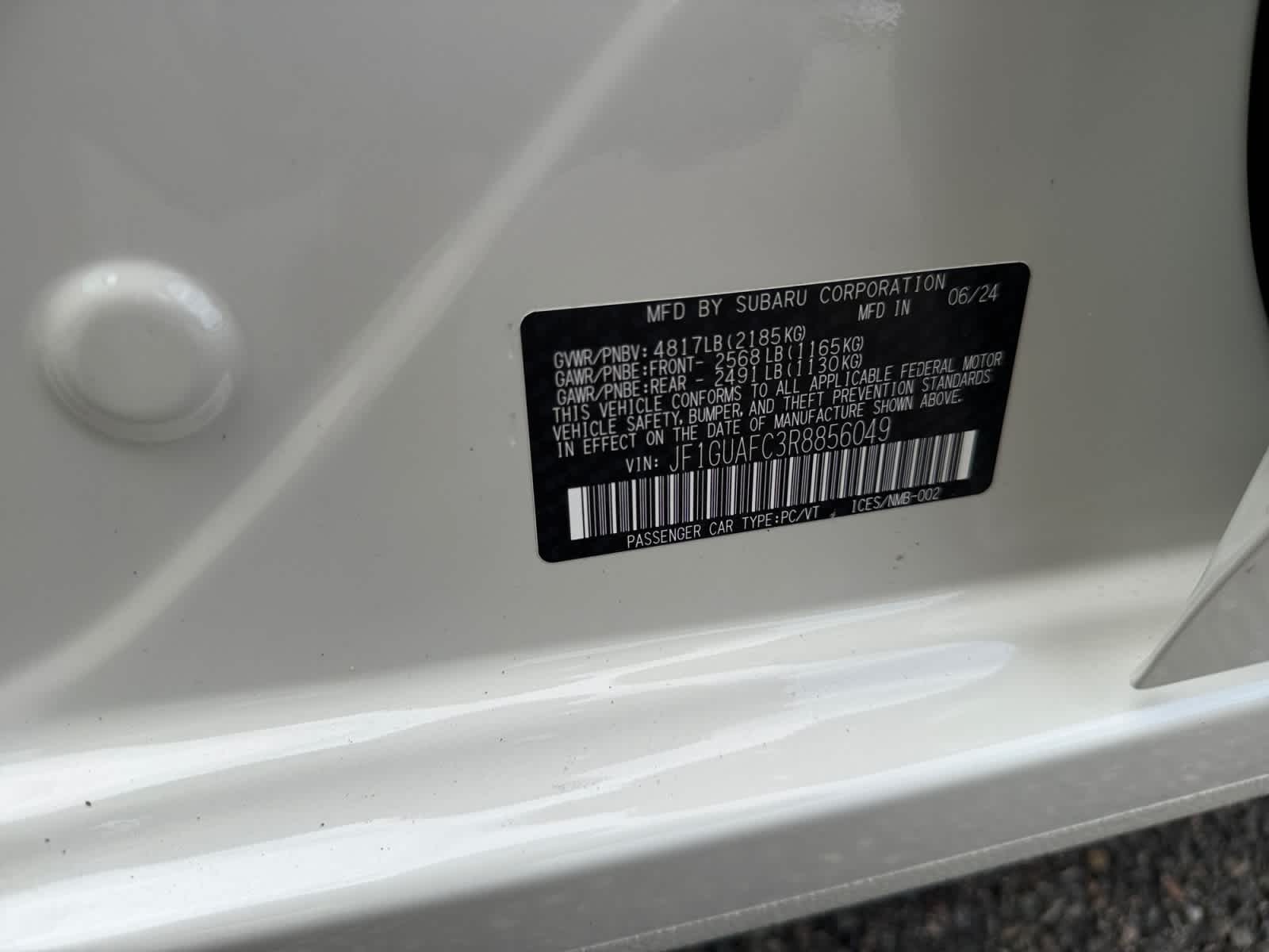 2024 Subaru Impreza Sport