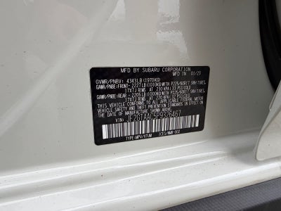 2023 Subaru Crosstrek Manual