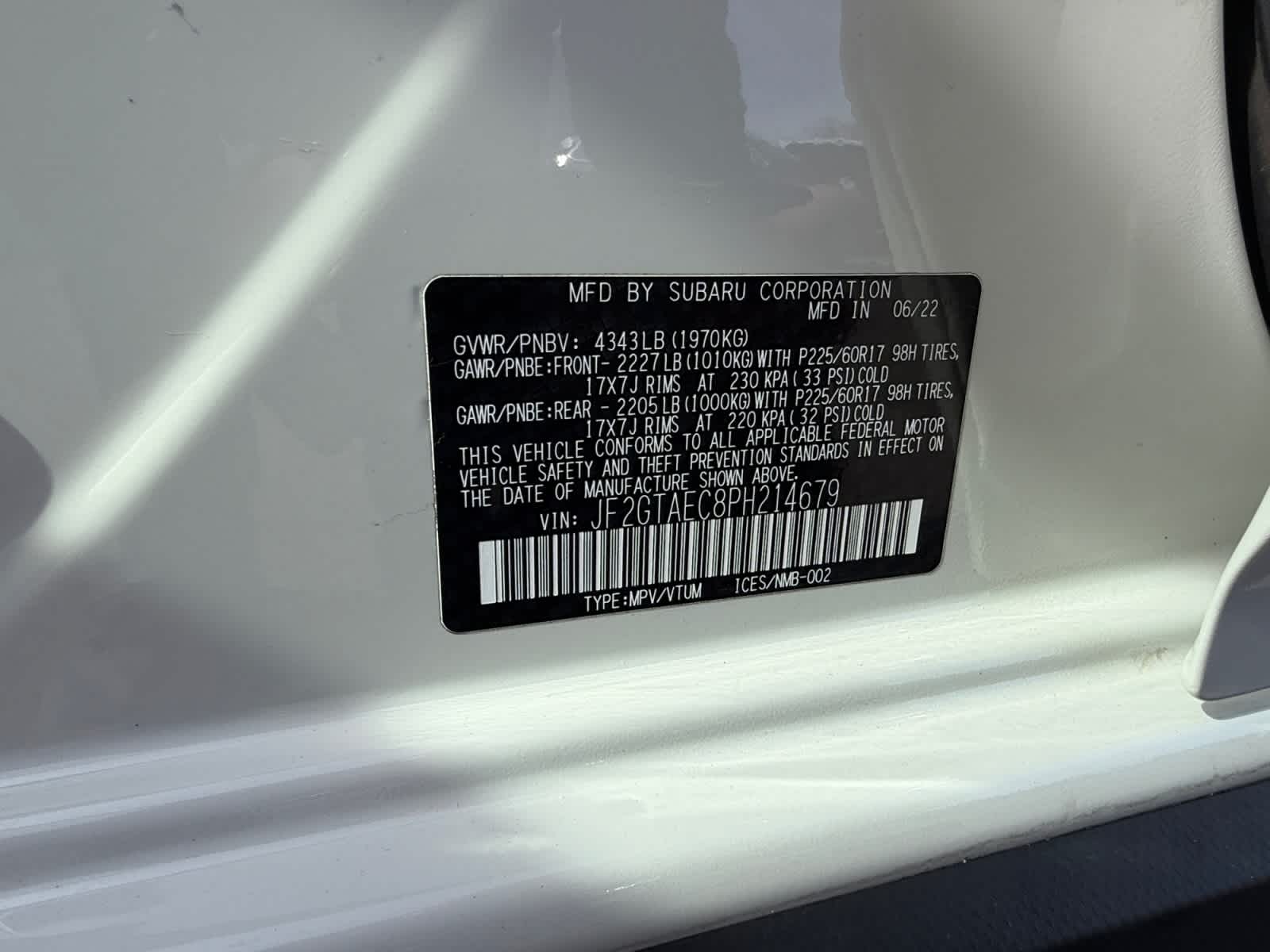 2023 Subaru Crosstrek Premium