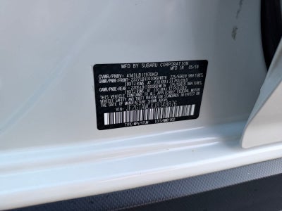 2018 Subaru Crosstrek Limited