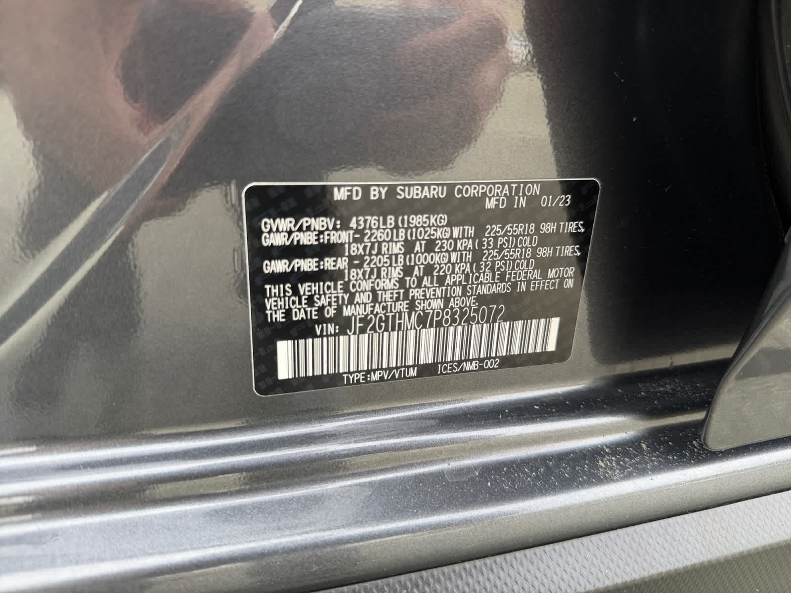 2023 Subaru Crosstrek Limited