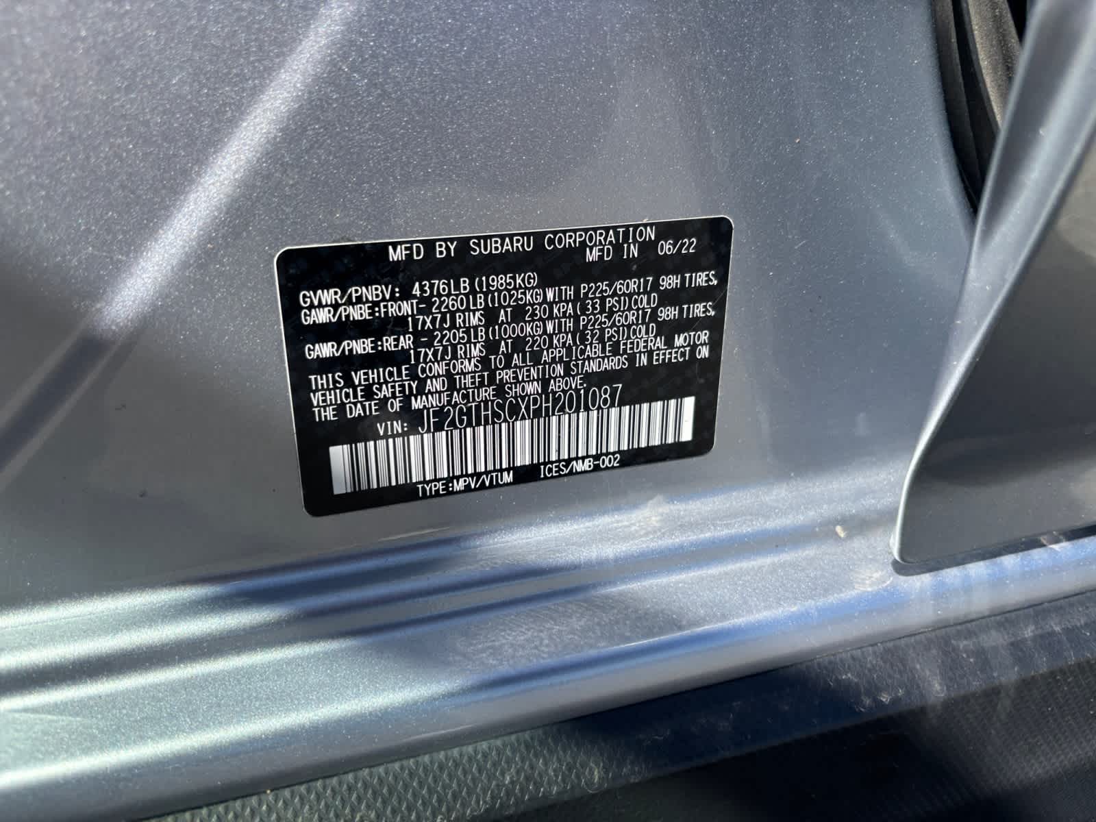 2023 Subaru Crosstrek Sport