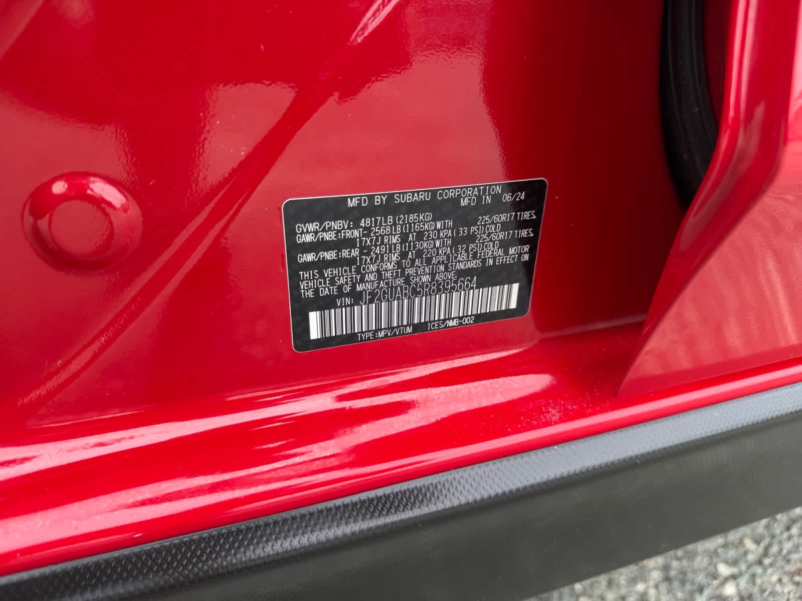 2024 Subaru Crosstrek AWD