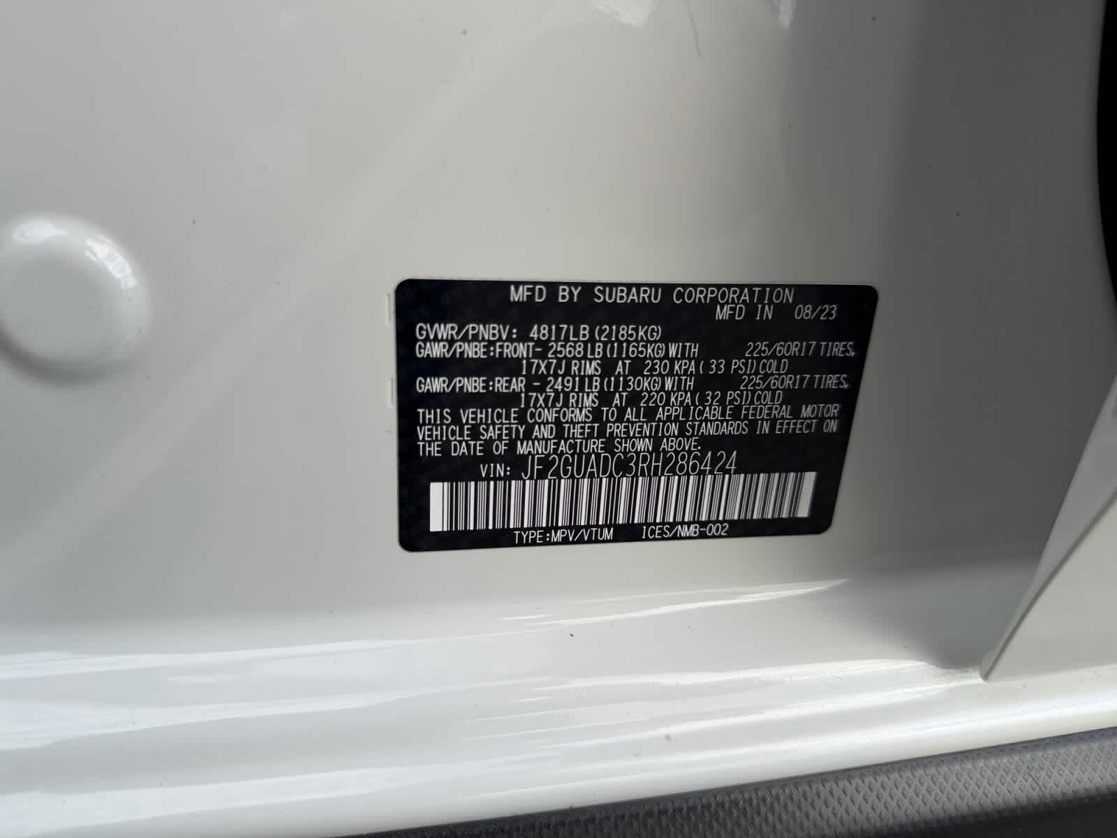 2024 Subaru Crosstrek Premium