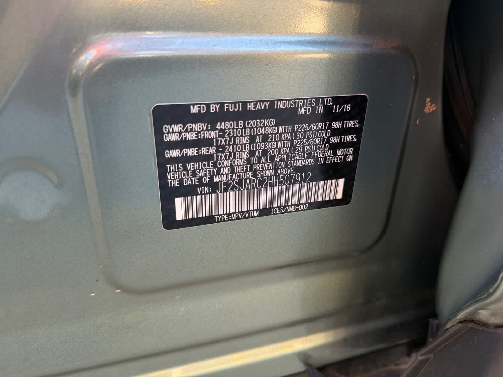 2017 Subaru Forester Limited